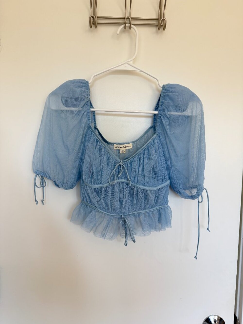 For Love & Lemons - Sunshine Crop Top - XS - Picture 3 of 7